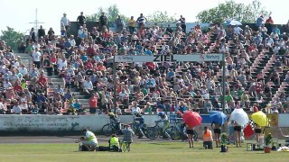 Speedway Norden 27 mei 2012. Stortebeker Superpokal. 7e manche met o.a Tobias Kroner..MOV