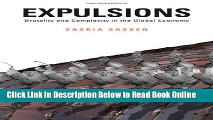 Read Expulsions: Brutality and Complexity in the Global Economy  Ebook Free