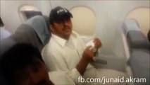 Passenger caught filming Of Air Hostess In Airplane