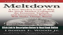 Read Meltdown: A Free-Market Look at Why the Stock Market Collapsed, the Economy Tanked, and the