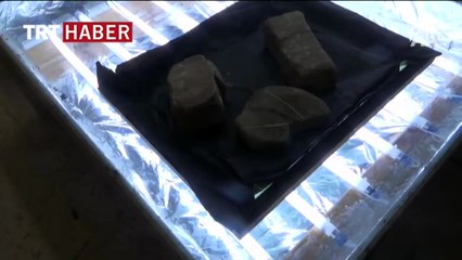 Demirel'in karikatürleri seramik üzerine işlendi