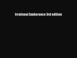 Read Irrational Exuberance 3rd edition Ebook Free