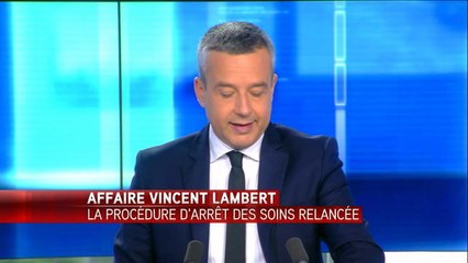 Affaire Vincent Lambert : "La décision du parquet va dans le bon sens", selon son neveu - Le 16/06/2016 à 15h53