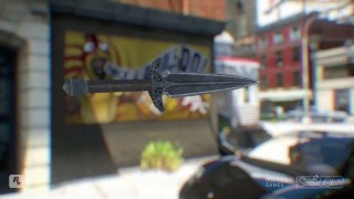 GTA IV Mod Showcase : Throwing knives