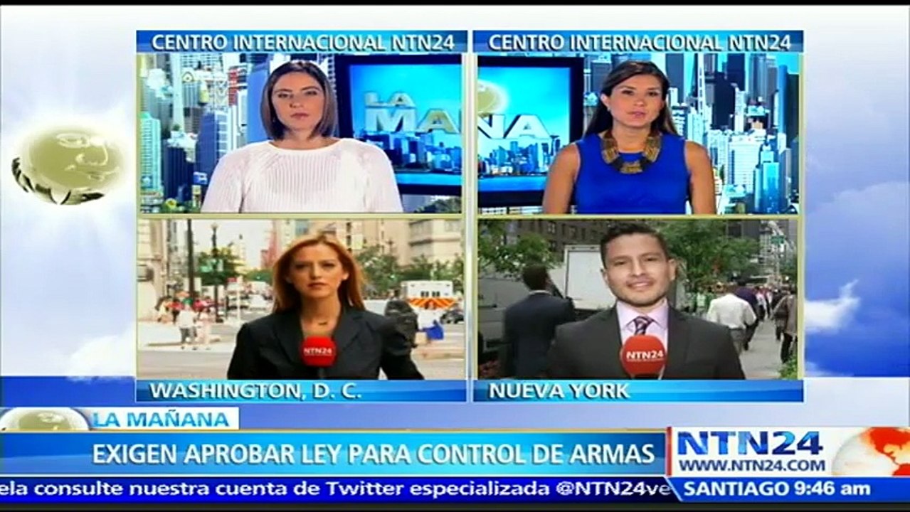 Demócratas de EE.UU. piden a republicanos votar por ley para el control de armas