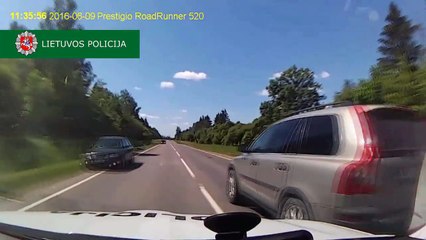 Cet automobiliste s'est cru plus malin que la police en utilisant la fumée de son véhicule