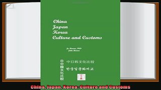 favorite   China Japan Korea Culture and Customs