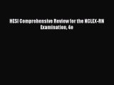 Read Book HESI Comprehensive Review for the NCLEX-RN Examination 4e E-Book Free