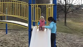 slide-avery at 20 months