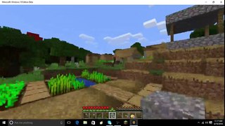 THIS IS SCARY!!!!!!!!!!!||Minecraft windows 10 beta