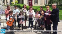 Les parents d'élèves du conservatoire manifestent en musique