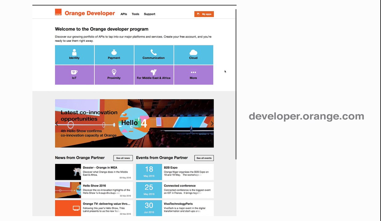 Tutoriel API SMS Orange Developer