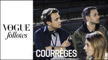 Courrèges : Fittings, backstage, confidences... Une journée de Fashion Week | #VogueFollows | VOGUE PARIS