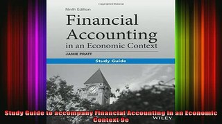 READ book  Study Guide to accompany Financial Accounting in an Economic Context 9e Full Free