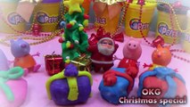 Play Doh Decorating Christmas Tree and Opening XMas Gifts