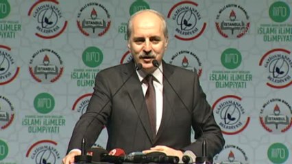 İslami İlimler Olimpiyatları Ödül Töreni - Başbakan Yardımcısı Kurtulmuş (2)