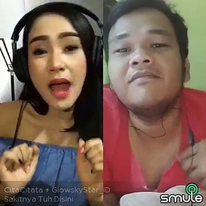 Cita Citata - Sakitnya Tuh Disini on Sing Karaoke by CitaCitata and GlowskyStar_ID  Smule