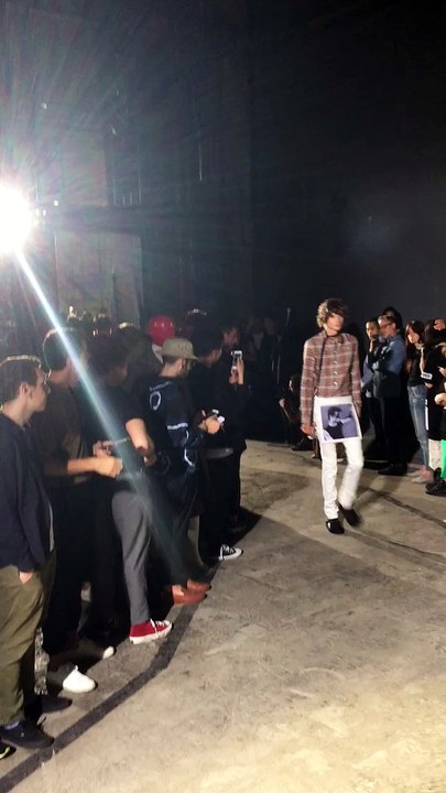 Raf Simons' brilliant Mapplethorpe-inspired collection at Pitti Uomo 90