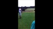 Most frustrating golf swing ever - 10/1/12 - Hurry up Tony!!!