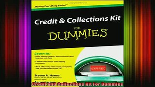 READ book  Credit and Collections Kit For Dummies Full Free