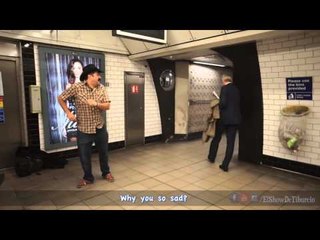 Tiburcio Dancing the Lambada in London