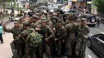 Blindaje militar en capital salvadoreña contra pandillas
