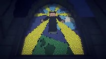 Invasão do Herobrine ao reino dos monstros (Minecraft Animation)