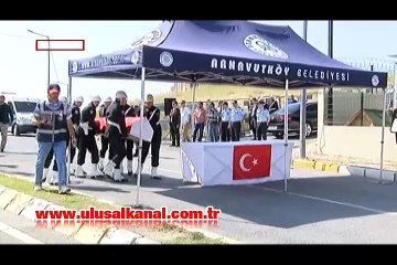 Şehit polis Ayhan Ölçer, Arnavutköy'de toprağa verildi