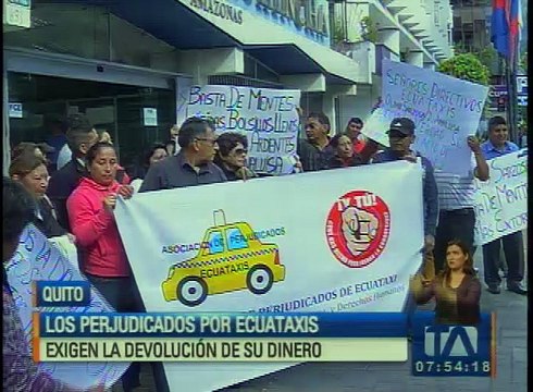 Los perjudicados por Ecuataxis exigen la devolución de su dinero