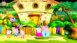 Peppa Pig & Dinosaur | Daddy Finger Songs | Finger Family Nursery Rhymes For Children