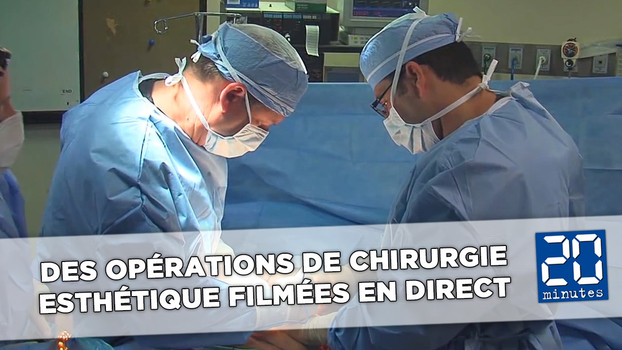 Des chirurgiens esthétiques se filment pendant leur travail