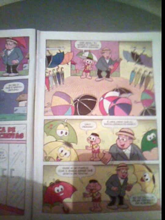 Cascão -Tuma da Monica A fantastica fabrica de guarda- chuva