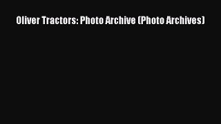 [PDF] Oliver Tractors: Photo Archive (Photo Archives) PDF Free