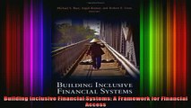 READ book  Building Inclusive Financial Systems A Framework for Financial Access Full EBook