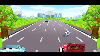 Disney Cars Pixar  Lightning McQueen & Mega fun Epic Race (Songs for Children with Action)