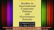 READ book  Studies in International Corporate Finance and Governance Systems A Comparison of the Full Free