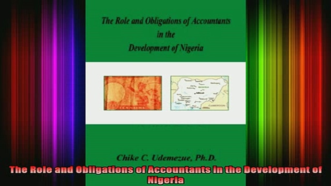 READ book  The Role and Obligations of Accountants in the Development of Nigeria Full Free