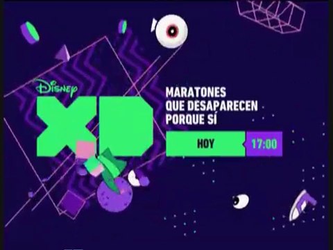PROMO MARATONES QUE DESAPARECEN (XQSÍ - JUNIO 2016) EN DISNEY XD - NUEVO LOGO