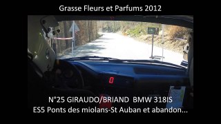 Rallye Grasse Fleurs et Parfums 2012 N°25 GIRAUDO/BRIAND- ES 5
