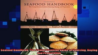 best book  Seafood Handbook The Comprehensive Guide to Sourcing Buying and Preparation