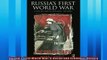 For you  Russias First World War A Social and Economic History