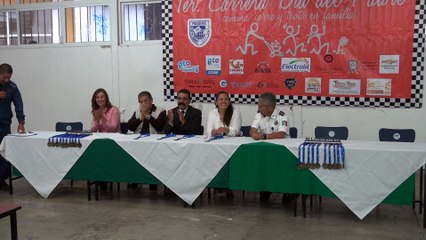 Rueda Carrera Día del Padre en la Escuela Secundaria Presidente Benito Juárez