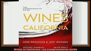 favorite   Wines of California The Comprehensive Guide