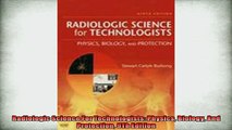 EBOOK ONLINE  Radiologic Science For Technologists Physics Biology And Protection 9Th Edition  DOWNLOAD ONLINE