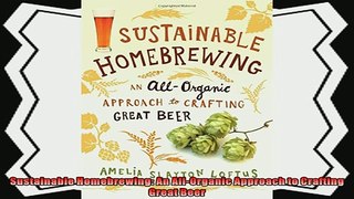 favorite   Sustainable Homebrewing An AllOrganic Approach to Crafting Great Beer