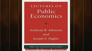 Popular book  Lectures on Public Economics