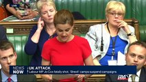 Labour MP Jo Cox, fatally shot, 'Brexit' camps suspend campaigns