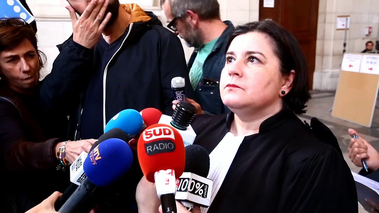 Me Emmanuèle Legrand-Bogdan, avocate de Christophe Camy, après le verdict