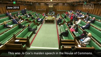 Leaders pay tribute to murdered MP Jo Cox