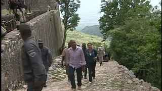 Vizit Prezidan Martelly nan Sitadèl Laferyè jedi 19 Jiyè 2012 la